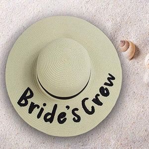 "Bride's Crew" Bachelorette Floppy Sun Hat